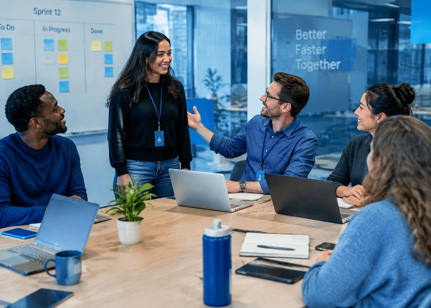 A new specialist joining an agile delivery team